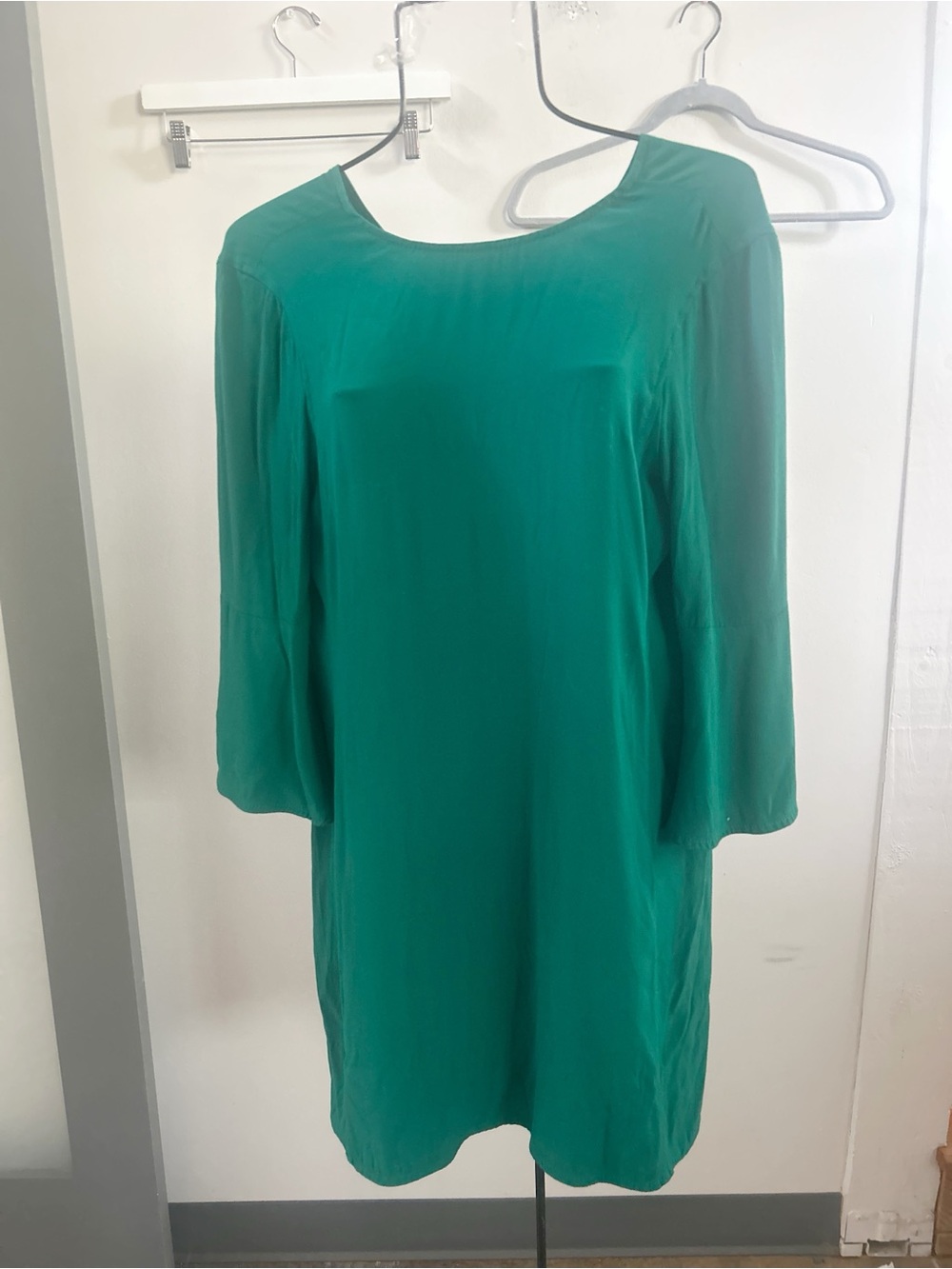 Sandro green shift dress 2